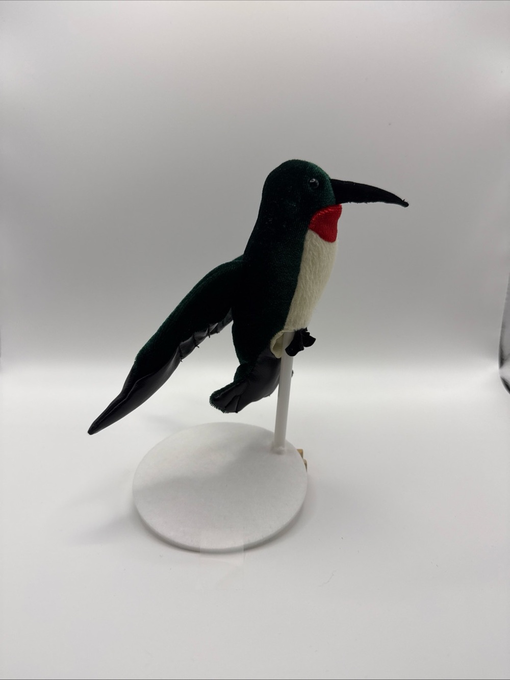 Folkmanis 5.5” Mini Humming Bird Finger Puppet Plush W/ Faux Leather (PL-29)